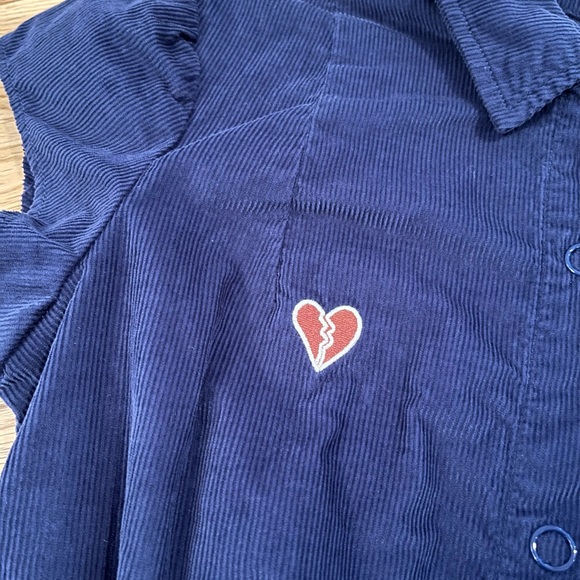 đź’” Urban Outfitters blue Quinn Romper đź’” - Picture 3 of 15